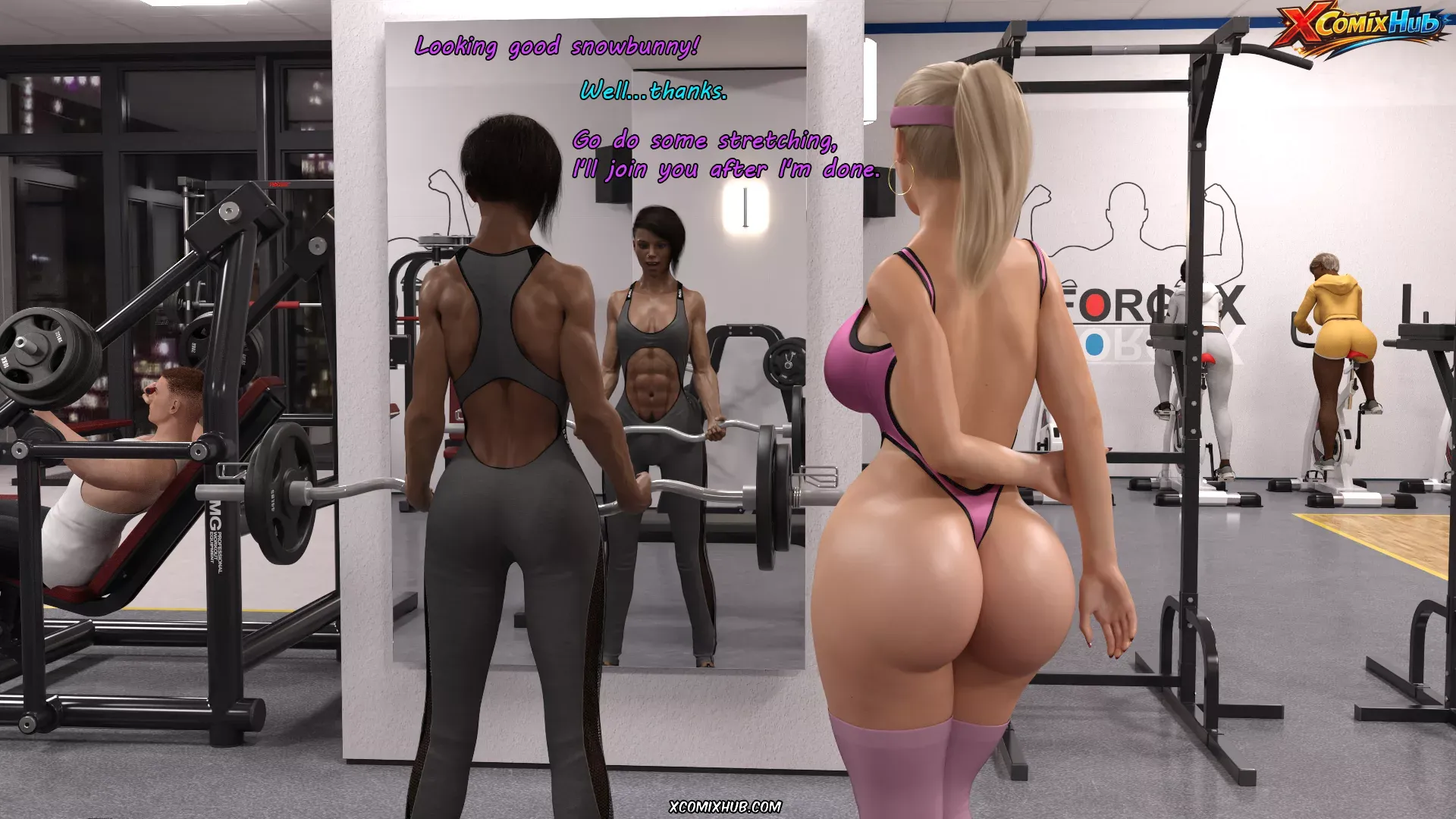 Extra_workout Serge3dx 089 Comic Page 89